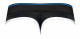 Retro Sport Panel Thong - L/ XL - Black/ Blue Image
