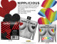 Nipplicious - Rainbow Nipple Pasties - Hearts and Lips Image