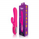 Hypnotic - Hot Pink - Thrusting Rabbit With Swinging Clitoral Stimulator Image