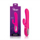 Hypnotic - Hot Pink - Thrusting Rabbit With Swinging Clitoral Stimulator Image