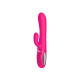 Hypnotic - Hot Pink - Thrusting Rabbit With Swinging Clitoral Stimulator Image