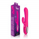 Hypnotic - Hot Pink - Thrusting Rabbit With Swinging Clitoral Stimulator Image