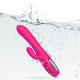 Hypnotic - Hot Pink - Thrusting Rabbit With Swinging Clitoral Stimulator Image