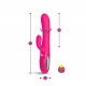 Hypnotic - Hot Pink - Thrusting Rabbit With Swinging Clitoral Stimulator Image