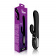 Hypnotic - Black - Thrusting Rabbit With Swinging Clitoral Stimulator Image