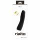 Rialto Rechargeable Vibrator - Black Image