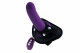 Strapped Rechargeable Strap on - Purple Image