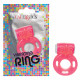 Foil Pack Vibrating Ring - Pink Image