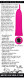 Bunny Bullet Rechargeable - Pink Image