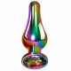 Rainbow Metal Plug - Large Image