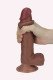Get Lucky 7.5 Inch Real Skin Dong - Light Brown Image