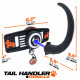 Tail Handler - Belt Strap Show Tail -  Black Image