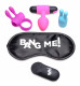 Birthday Sex Kit - C-Ring, Plug, C-Stim, Bullet and Blindfold Image