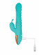 Heat Me Up Warming Rabbit Thruster - Aqua Image