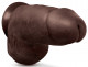 Au Naturel - Chub - 10 Inch Dildo - Chocolate Image