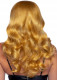 24 Inch Misfit Long Wavy Bang Wig - Dark Blond Image