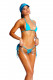 2 Pc  Swimwear Set - One Size- Turquoise Image