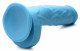 Pop Pecker 8.25 Inch Dildo With Balls - Blue Image