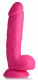 Pop Pecker 8.25 Inch Dildo With Balls - Pink Image