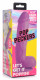 Pop Pecker 8.25 Inch Dildo With Balls - Purple Image