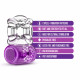 Play With Me - Pleaser Rechargeable C-Ring -  Purple Image