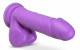 Neo - 8 Inch Dual Density Dildo - Neon Purple Image