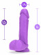 Neo - 8 Inch Dual Density Dildo - Neon Purple Image