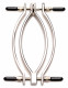 Pussy Tugger Adjustable Pussy Clamp With Leash -  Silver Image