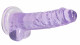 7 Inch Realistic Dildo With Balls - Purple Image