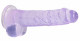 8 Inch Realistic Dildo With Balls - Purple Image