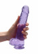 9 Inch Realistic Dildo With Balls - Purple Image