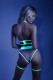 In a Trance - Open Cup Teddy - Large/xlarge -  Neon Chartreuse Image