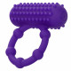 Silicone Rechargeable 5 Bead Maximus Ring - Purple Image