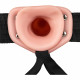 Hollow Strap-on Without Balls 8 Inch - Flesh Image