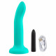 Ergo Super Flexi II Dong Soft and Flexible Liquid  Silicone With Vibrator - Teal Image