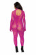 Bodystocking With Finger Gloves - Queen Size -  Azalea Image