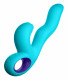 Klio Triple Action Thumping Rabbit Vibrator -  Turquoise Image