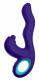 Klio Triple Action Thumping Rabbit Vibrator - Dark Purple Image