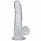Dick in a Bag 6 Inch - Clear Image