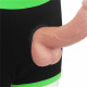 Get Lucky Strap-on Boxer Shorts - Xlarge/xxlarge - Black/green Image