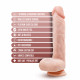 Dr. Skin Silicone - Dr. Ethan - 8.5 Inch Gyrating  Dildo - Beige Image