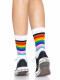 Pride Crew Socks - One Size - Rainbow Image