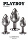 Playboy Pleasure - Pleasure 3 Ways - Butt Plug - Hematite Image