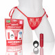 Screaming O 4t - Vibrating Panty Set With Remote  Control Ring - Red Image