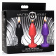 Kink Inferno Drip Candles - Black, Purple, Red Image