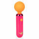 Naughty Bits Home Cumming Queen Vibrating Wand -  Orange/pink Image