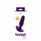 Twist Rechargeable Anal Vibe - Deep Purple Image
