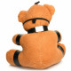 Gagged Teddy Bear Keychain Image
