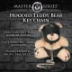 Hooded Teddy Bear Keychain Image