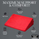 Love Cushion Small Wedge Pillow - Red Image